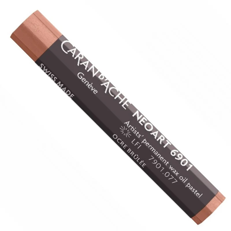 Pastel Neoart Caran d'Ache 6901 Tom Marrom 077 Burnt Ochre