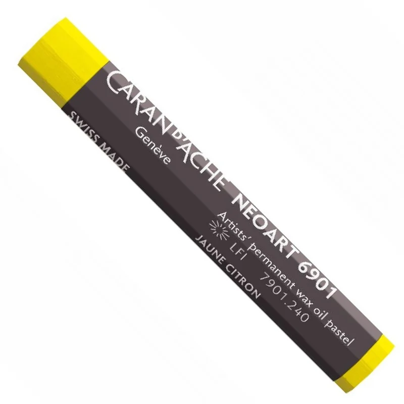 Pastel Neoart Caran d'Ache 6901 Tom Amarelo 240 Lemon Yellow