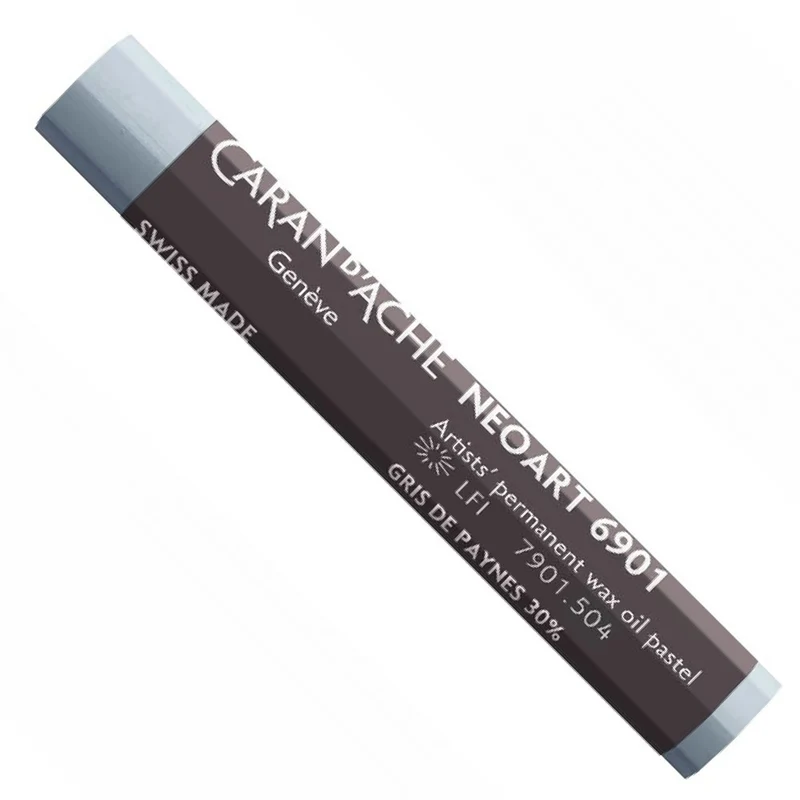 Pastel Neoart Caran d'Ache 6901 Tom Cinza 504 Paynes Grey