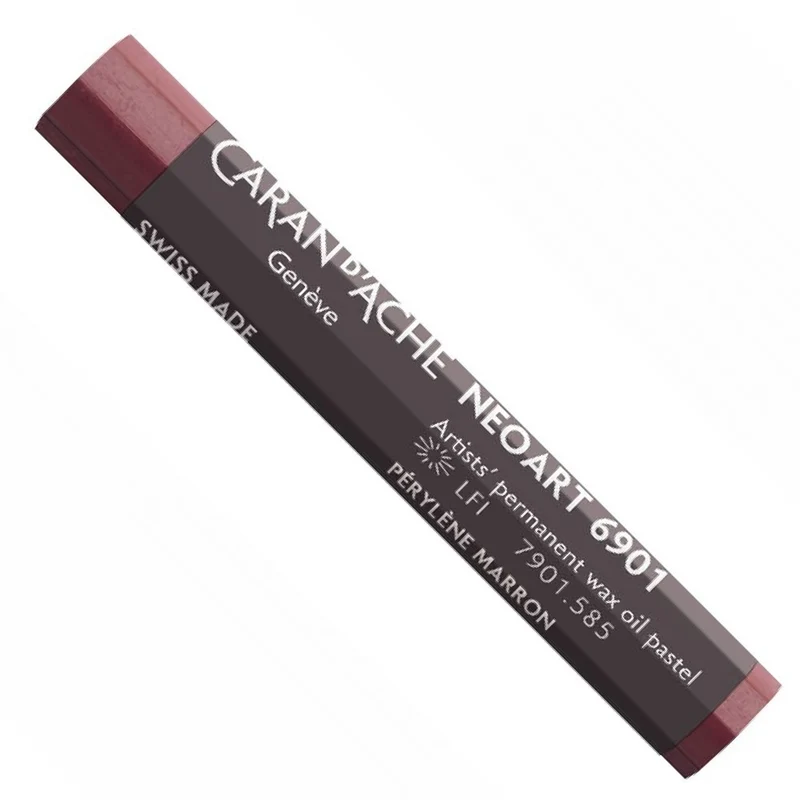 Pastel Neoart Caran d'Ache 6901 Tom Marrom 585 Perylene Brown