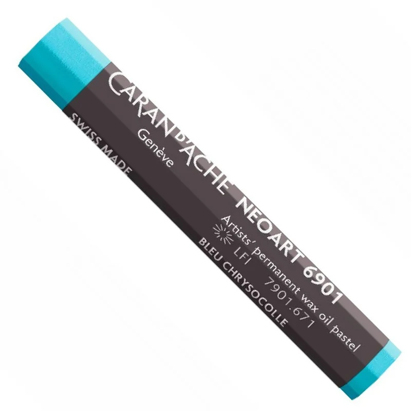 Pastel Neoart Caran d'Ache 6901 Tom Azul 671 Chrysocolla Blue