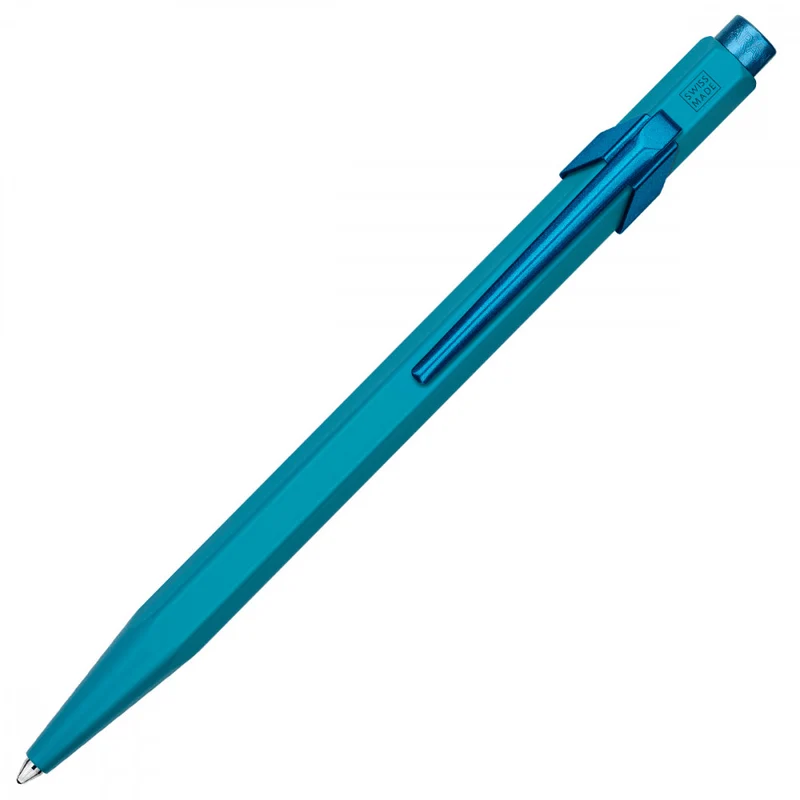 Caneta Esferográfica Caran d'Ache 849 Claim Your Style Style Ice Blue Edição Limitada