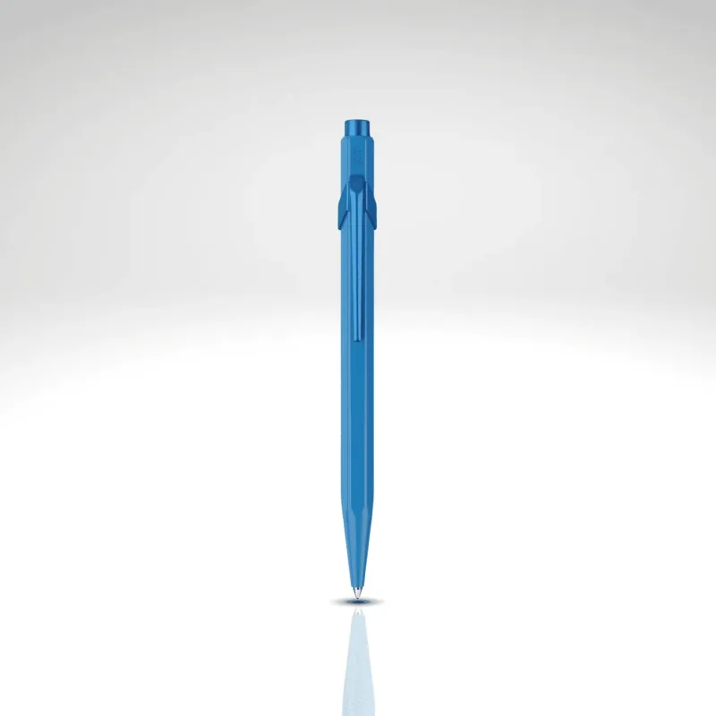 Caneta Esferográfica 849 Claim Your Style Azure Blue Ed. Limitada - Caran d'Ache