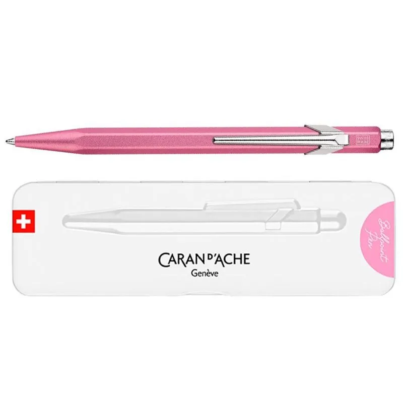 Caneta Esferográfica Caran D'Ache Colormat-X 849 Pink