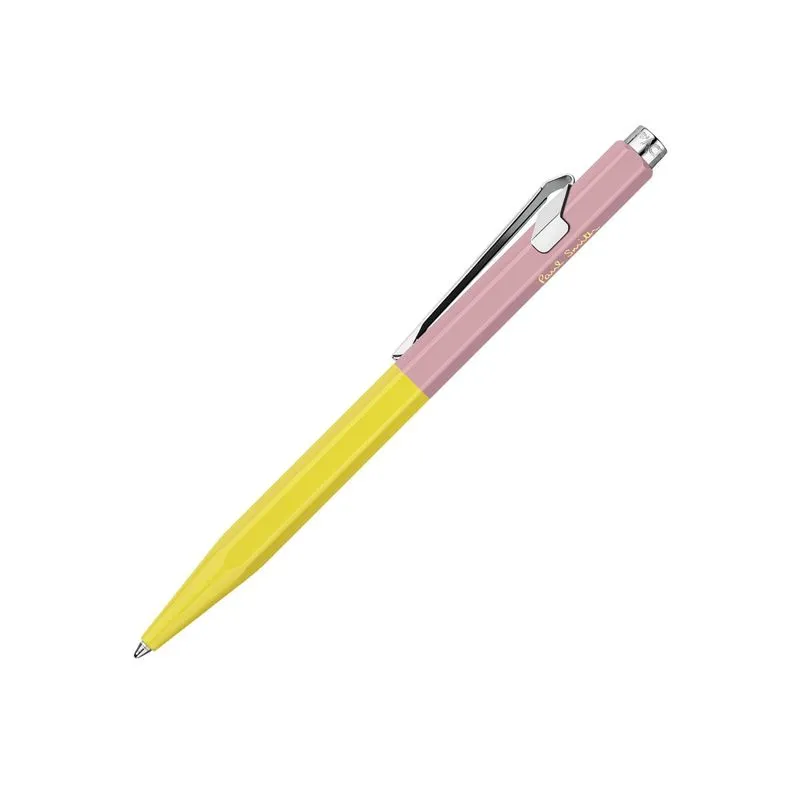 Caneta Esferografica Carand'Ache 849 Paul Smith Chartreuse Yellow & Rose Pink