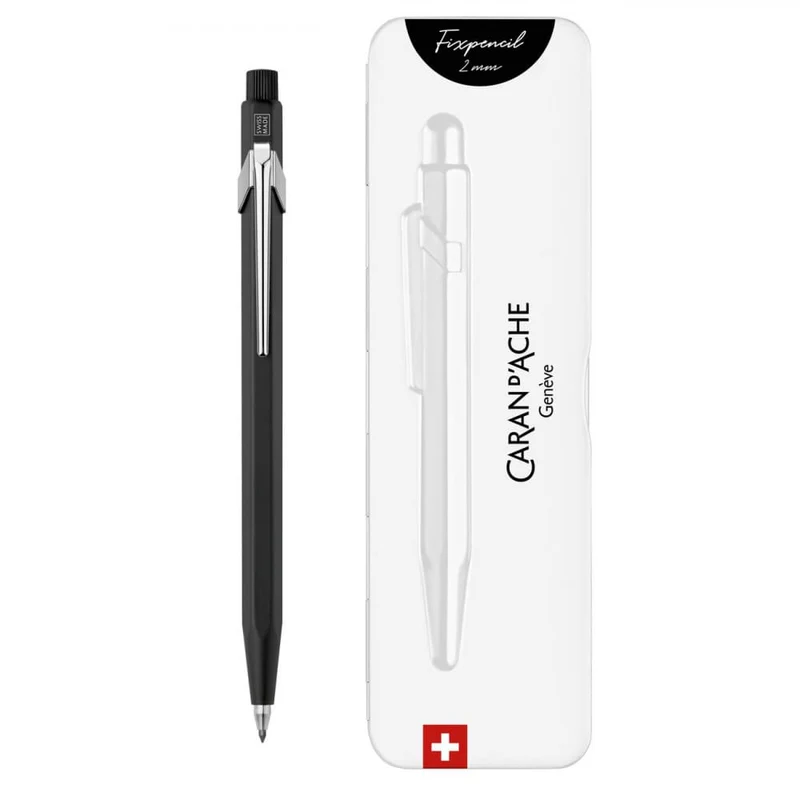 Lapiseira Caran D’Ache 2.0mm Preta Edição Especial