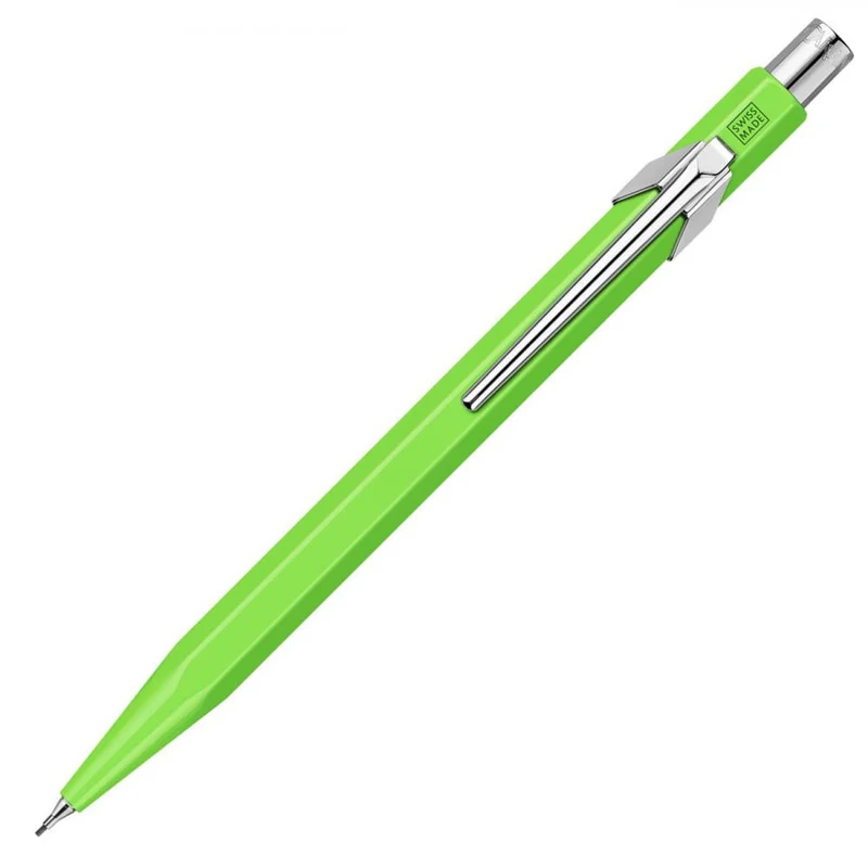 Lapiseira 0.7mm Caran d’Ache Verde Fluorescente