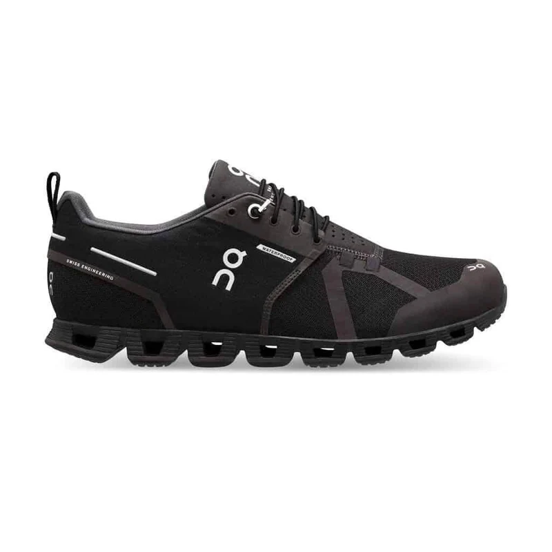 נעלי און חסינות מים לגברים On Running 19.99987 Cloud Waterproof Black-Lunar 46 / רוחב רגיל