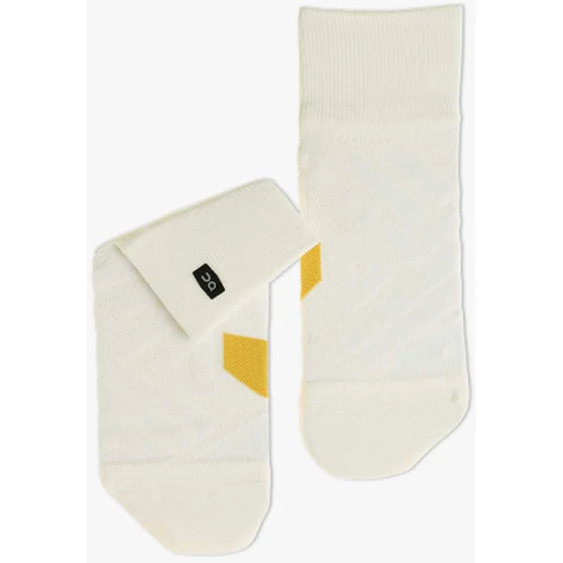 On Women's Mid Sock WHITE/ICE / XS