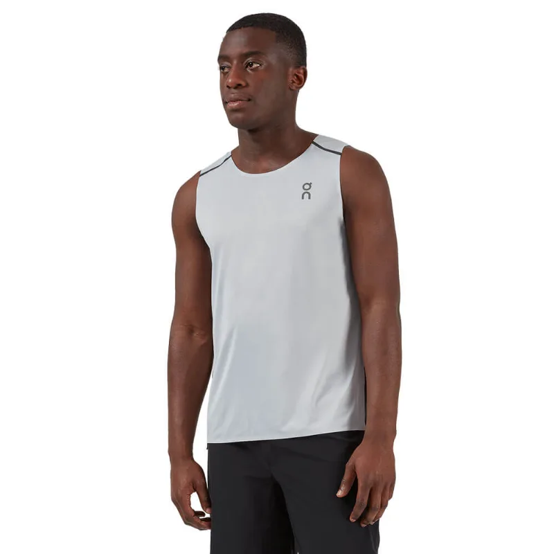 Regata On Running Tank-T Masculina - Cinza e Preta M