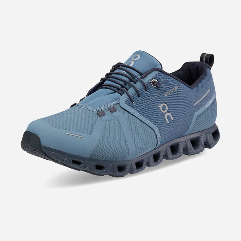Women's Cloud 5 Waterproof Metal/Navy Medium / 11