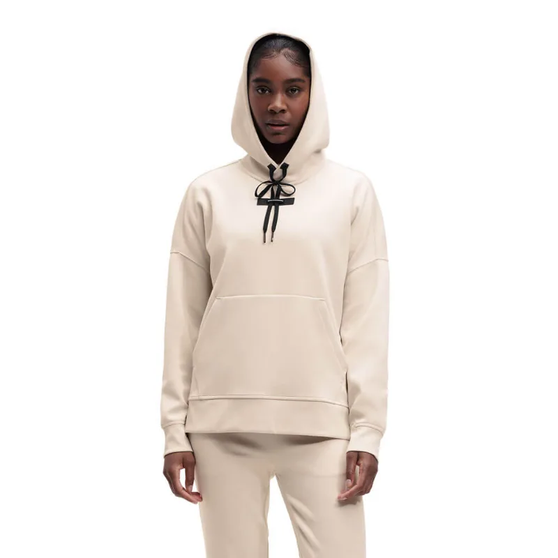 Moletom Canguru On Running Hoodie Feminino - Creme M