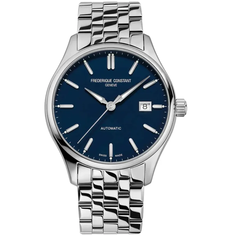 Relógio Frederique Constant Classics Index Automático Azul FC-303NN5B6B