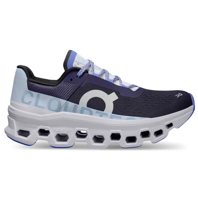 Tênis ON Running CLOUDMONSTER Feminino - Açaí e Branco Roxo 35