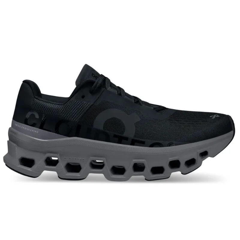 Tênis ON Running CLOUDMONSTER Feminino - Preto e Cinza 36
