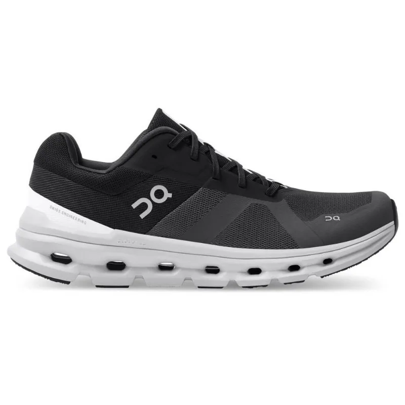 Tênis ON Running CLOUDRUNNER Masculino - Preto / Branco 40