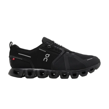 ON Wmns Cloud 5 Waterproof 'All Black' 59 98838 5.5