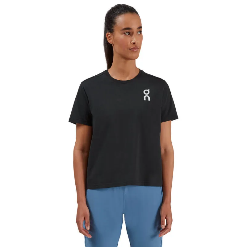 Camiseta On Running Graphic-T Feminina - Preta Preto G