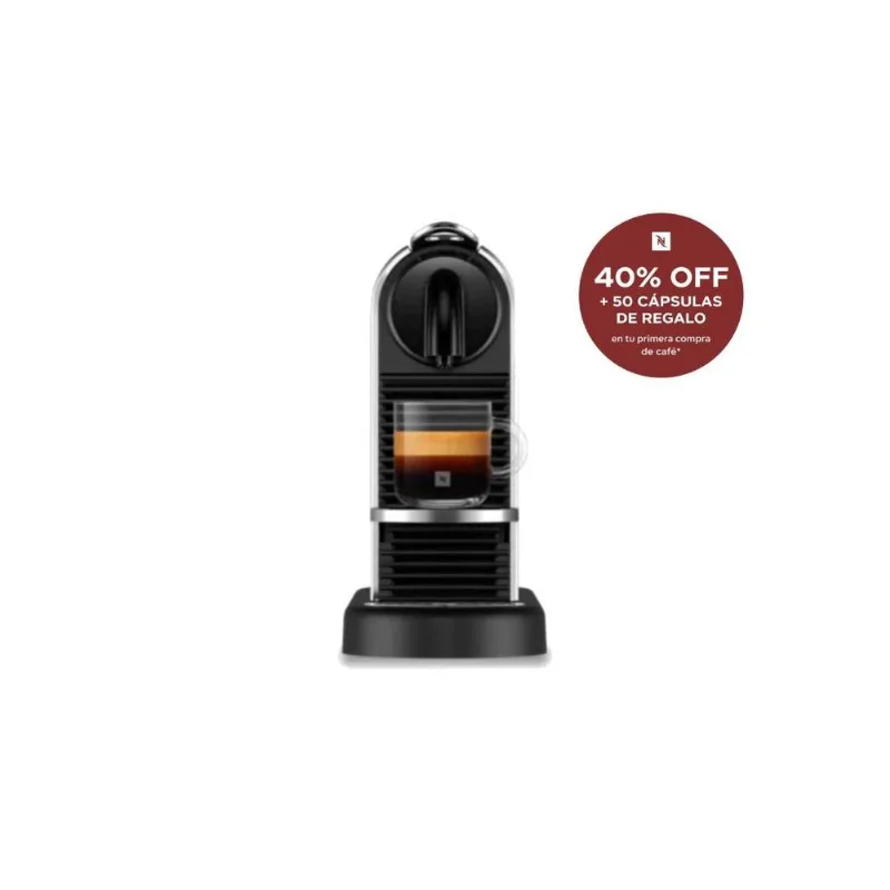 Cafetera Nespresso Citiz Platinium Titan 1 Litro D140-AR-TI-NE