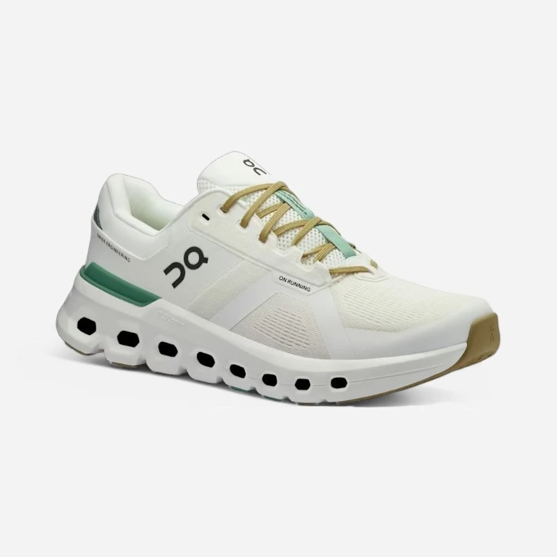 Men's Cloudrunner 2 Undyed/Green Wide / 7.5
