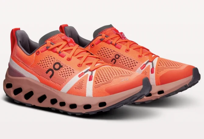 Women's Cloudsurfer Trail Shoe - Flame/Dustrose Flame/Dustrose / 9 M