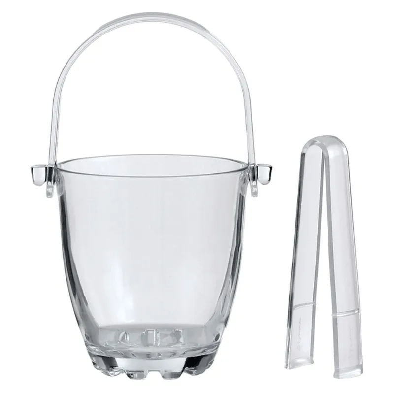 Balde de Gelo C/ Pegador 1L em Vidro Banana Toys