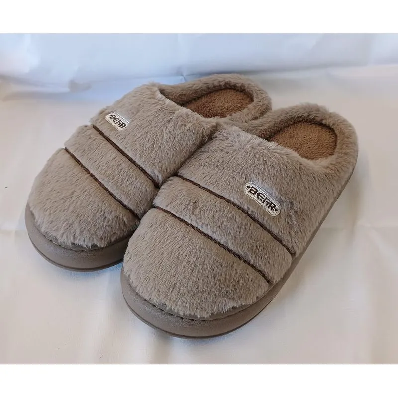 PANTUFA MASCULINA AVELUDADA BEER 42-45 257283 BANANA TOYS