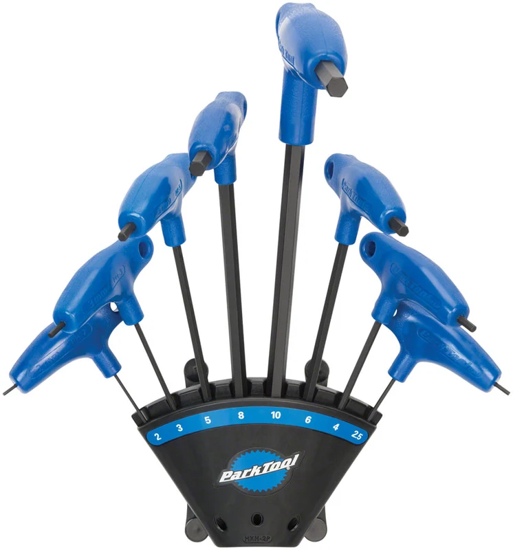 Park Tool Hex Wrenches PH-1.2 P-Handle Set with Holder