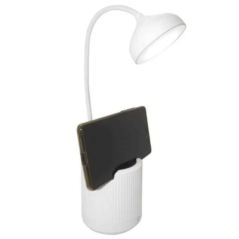 Luminaria de Mesa Abajur Touch Screen Led Flexivel Recarrega