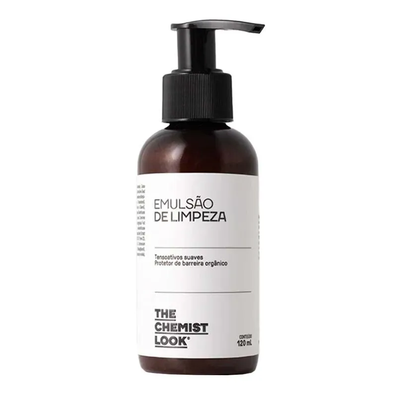 Emulsão de Limpeza Facial The Chemist Look 120 ml