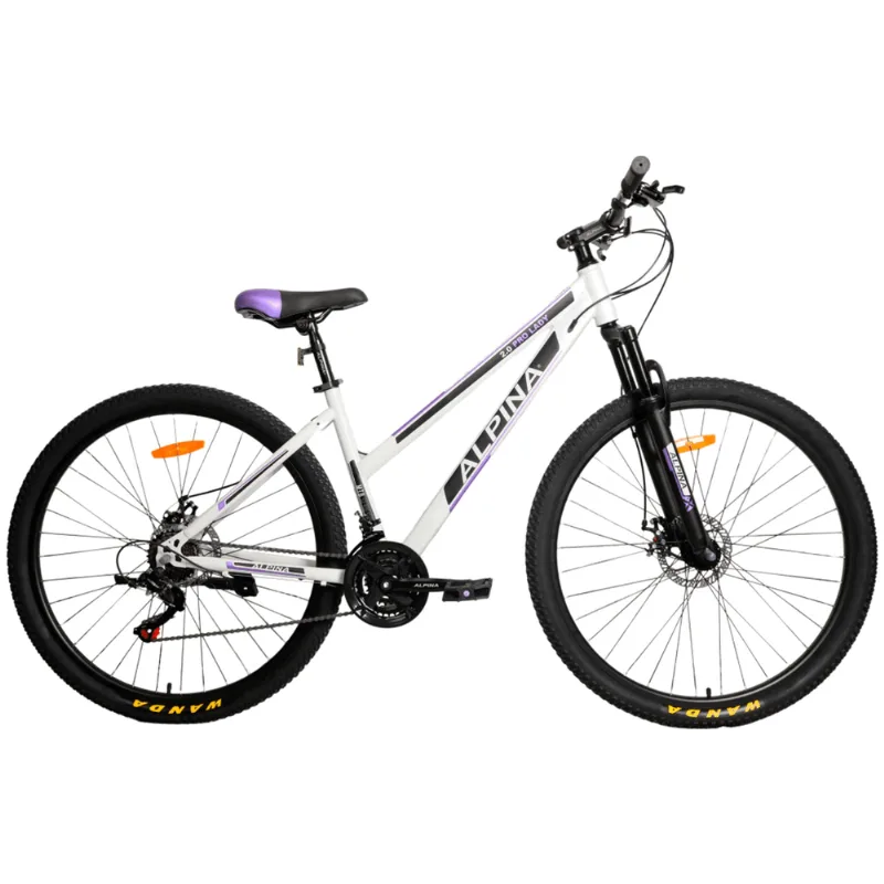 Bicicleta MTB Alpina 2.0 Dama R29 21V Shimano Talle M Bla/Ne/Li