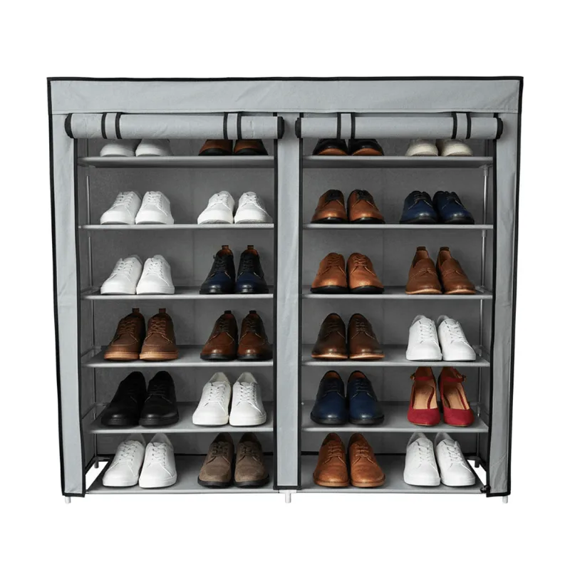 Organizador Calzado Zapatero Rack 6 Niveles Alpina HZR06 Gris
