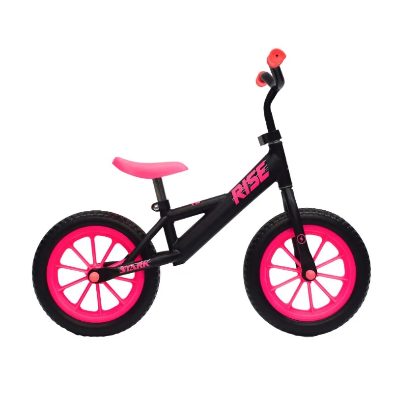 Camicleta Stark Rodado 12” Acero Negro/Fucsia