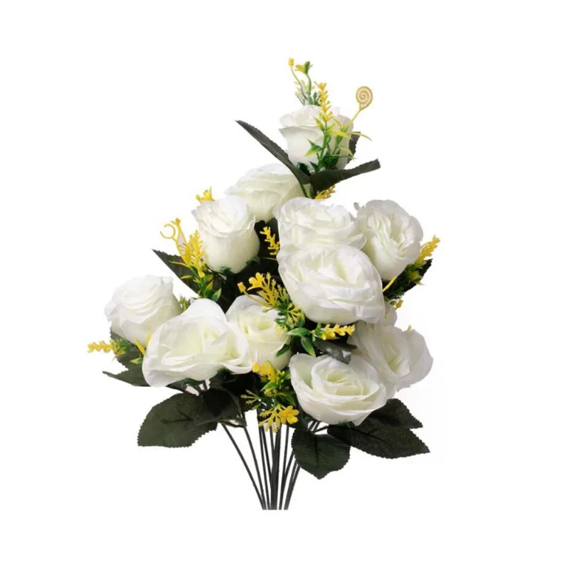 Flor Rococo Blanco S/mx1