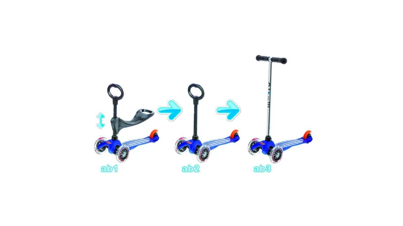 Micro Scooter Mini Micro 3in1 PINK