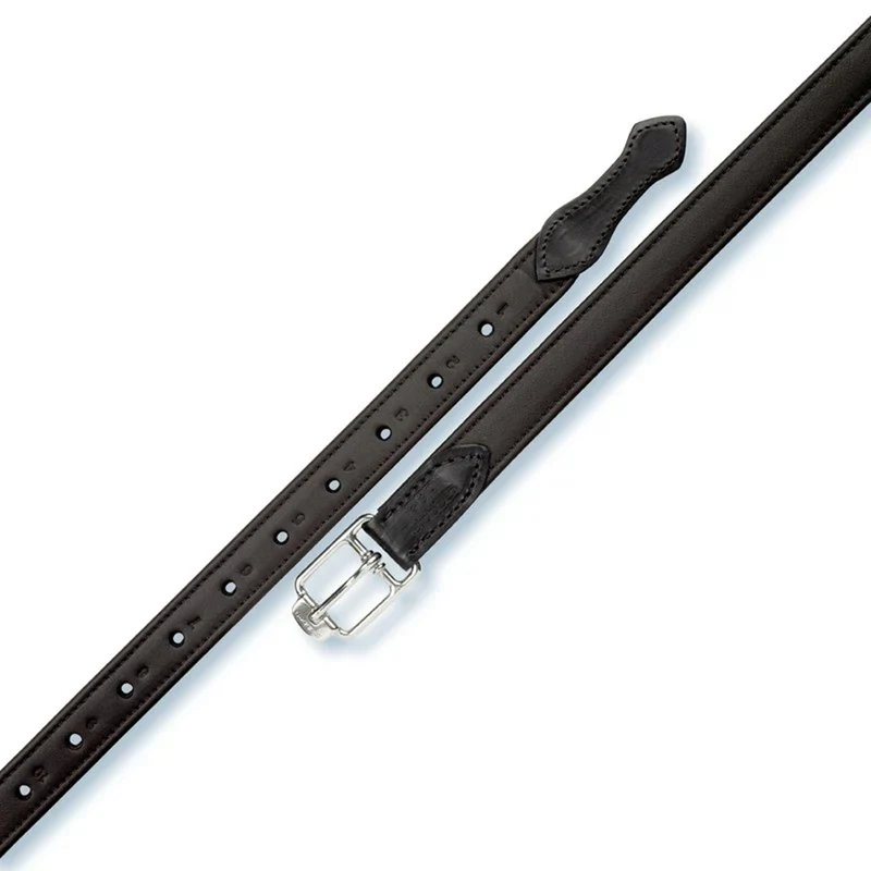 Stubben 1" Wrapped Stirrup Leathers Ebony / 54"