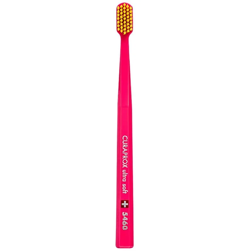 Escova de Dentes Curaprox Ultra Soft CS5460B Rosa e Amarelo