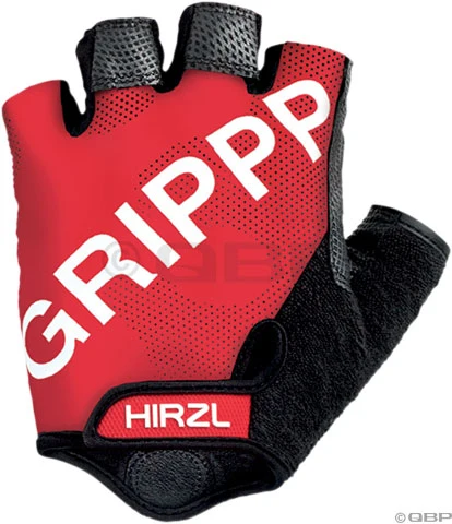Hirzl Grippp Tour Short Finger Gloves Red~ LG