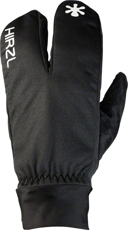 Hirzl Finger Jacket for Cycling Glove Pair~ Black~ Size 7 (SM)