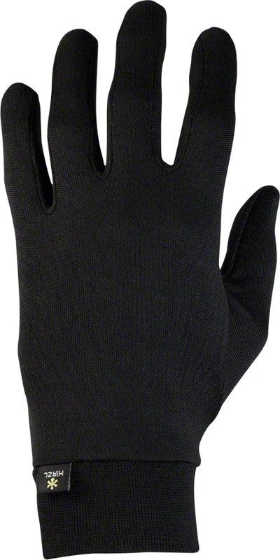 Hirzl Outdoor Silk Glove Liner Pair~ Black~ 8 (SM)