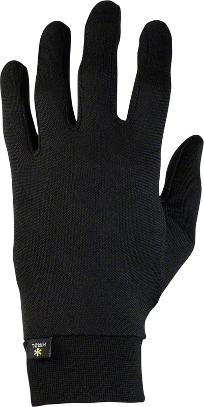 Hirzl Outdoor Silk Glove Liner Pair~ Black~ 10 (LG)