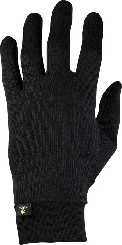 Hirzl Outdoor Silk Glove Liner Pair~ Black~ 11 (XL)