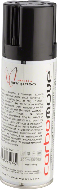 Effetto Mariposa Carbomove Carbon Component-Removal Compound 200ml Aerosol