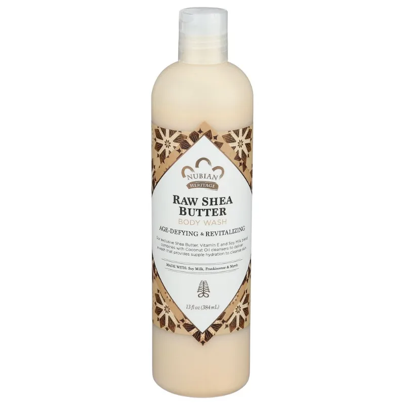 Pacote Com 3 Sabonetes Corporais Nubian Heritage Raw Shea Butter