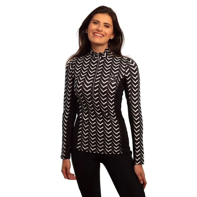 Goode Rider LS Ideal Shirt Black Print / Small