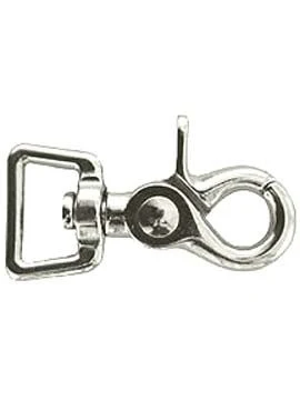 Square Eye Trigger Snap 6 Pack Nickel / 3/4"