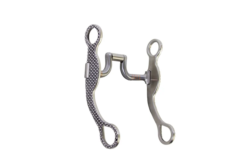 Hinged Port Bit Brushed Steel / 5"