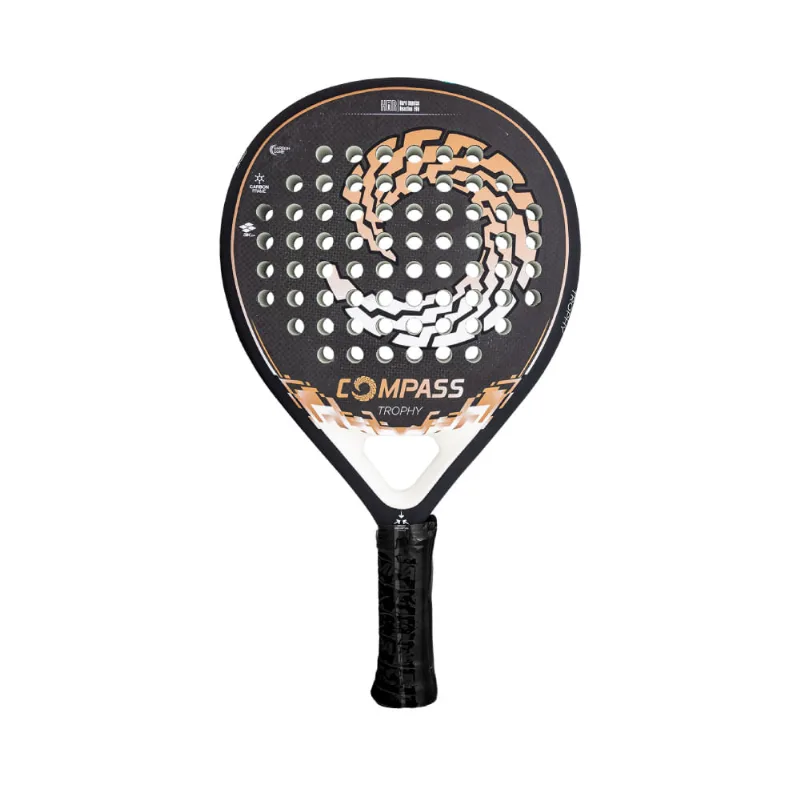 Raquete de Padel Compass Trophy Carbono 3K