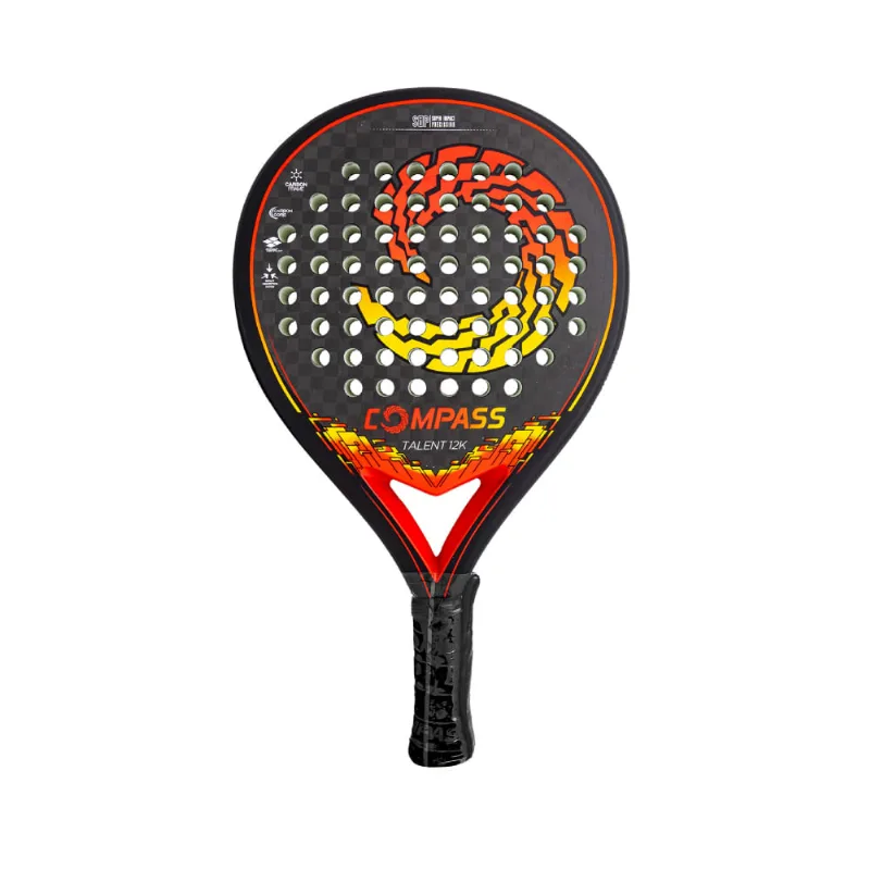 Raquete de Padel Compass Talent Carbono 12K