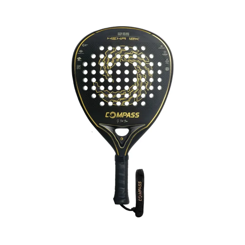Raquete de Padel Compass Hexa 12K 2024